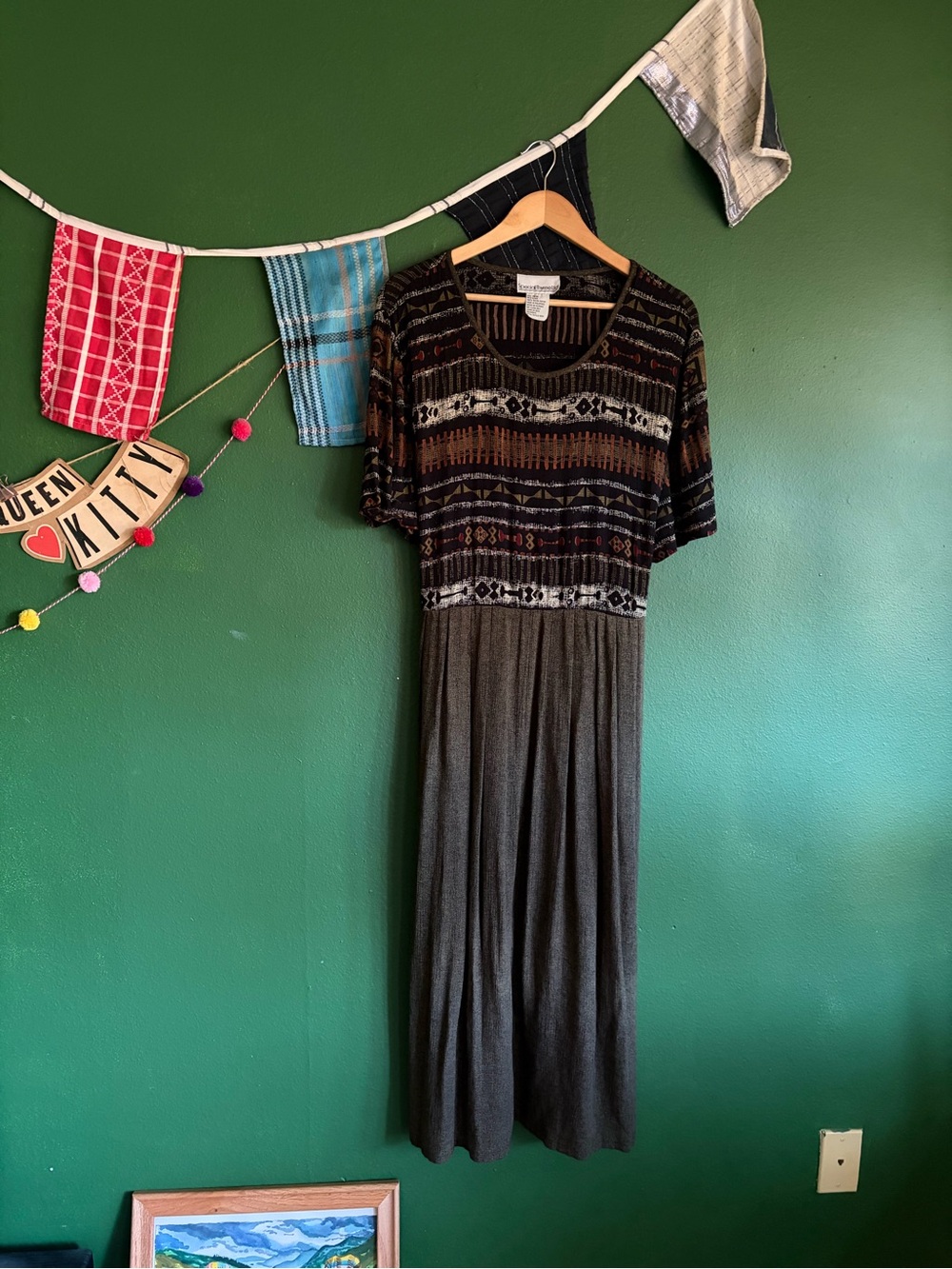 Special Thyme Limited Plus size Short sleeve 1990s dress size 18W